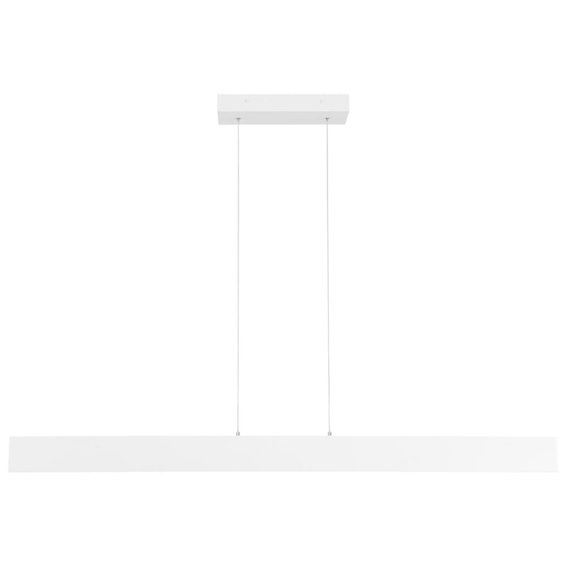 Holm LED Linear Pendant in Matte White