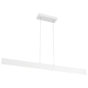 Holm LED Linear Pendant in Matte White