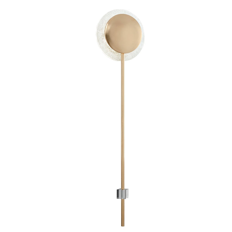 Moscato Wall Sconce in Gold Leaf