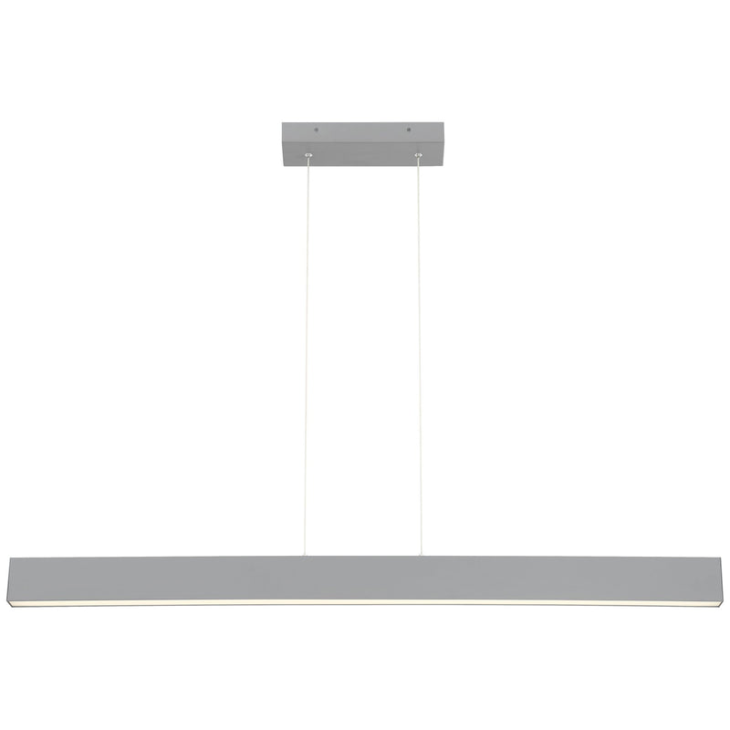 Form LED Linear Pendant in Gray