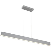 Form LED Linear Pendant in Gray