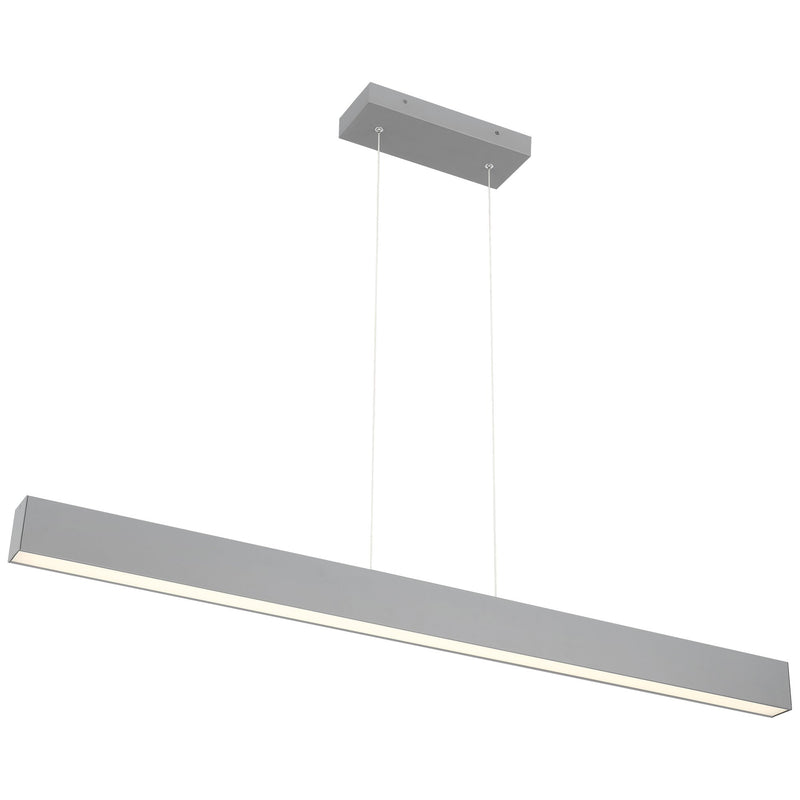 Form LED Linear Pendant in Gray