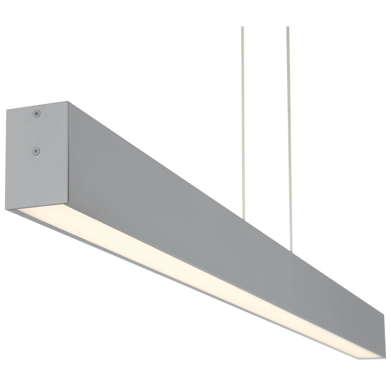 Form LED Linear Pendant in Gray