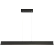 Form LED Linear Pendant in Matte Black