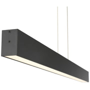 Form LED Linear Pendant in Matte Black