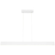 Form LED Linear Pendant in Matte White