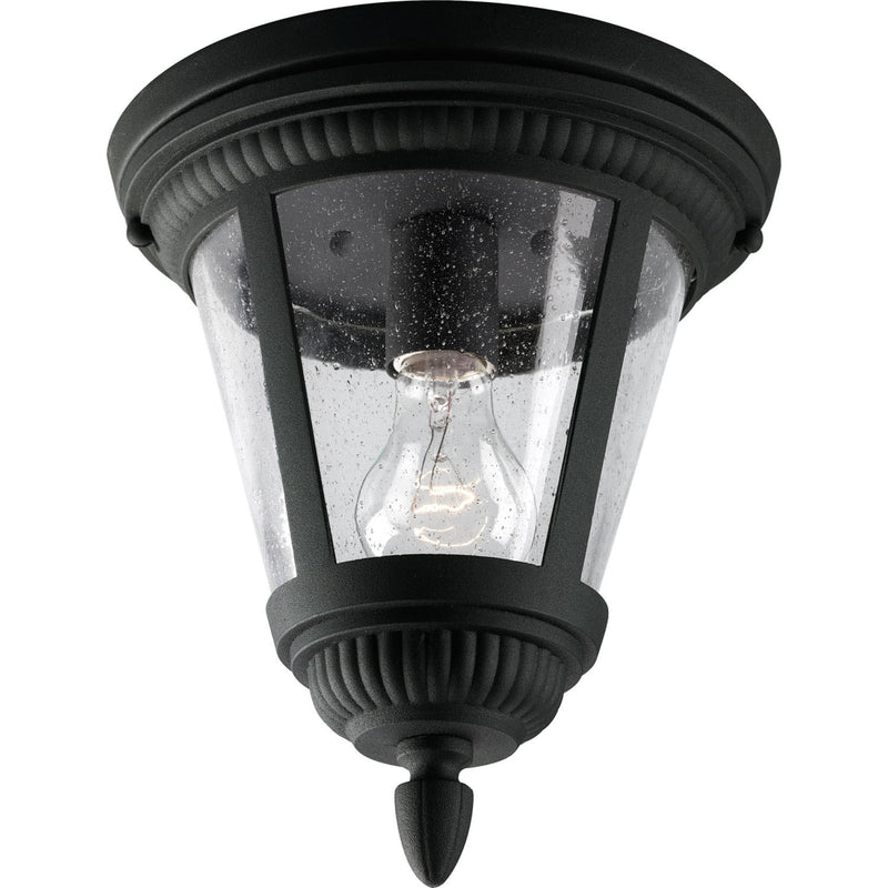 Westport Outdoor Flush Mount in Black