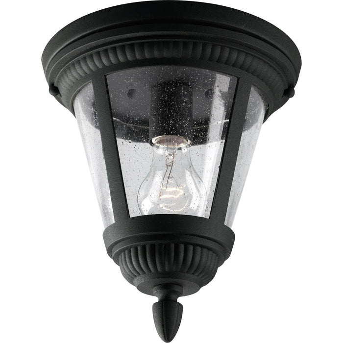 Westport One Light Close to Ceiling in Black
