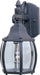 1031BK - Crown Hill 1-Light Outdoor Wall Lantern in Black with Clear Glass by Maxim Lighting