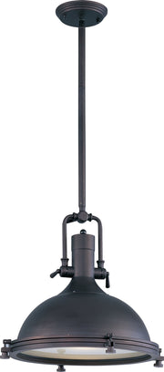 Hi-Bay 18" Metal Pendant in Bronze