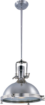Hi-Bay 18" Metal Pendant in Polished Nickel