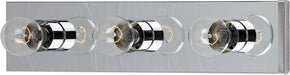 4453PC - Essentials 3-Light Bath Vanity in Polished Chrome by Maxim Lighting