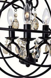 Orbit 3 Light Chandelier in Oil Rubbed Bronze