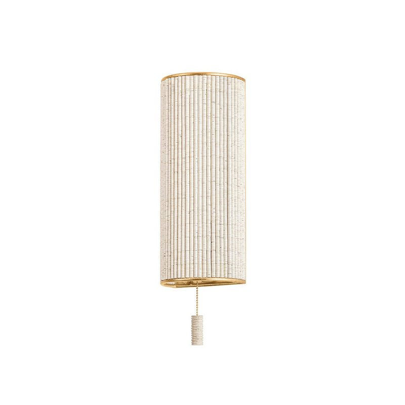 Hampden Wall Sconce in Vintage Gold Leaf