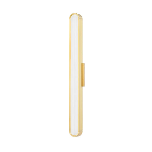 Starkey Small Bath Sconce in Aged Brass