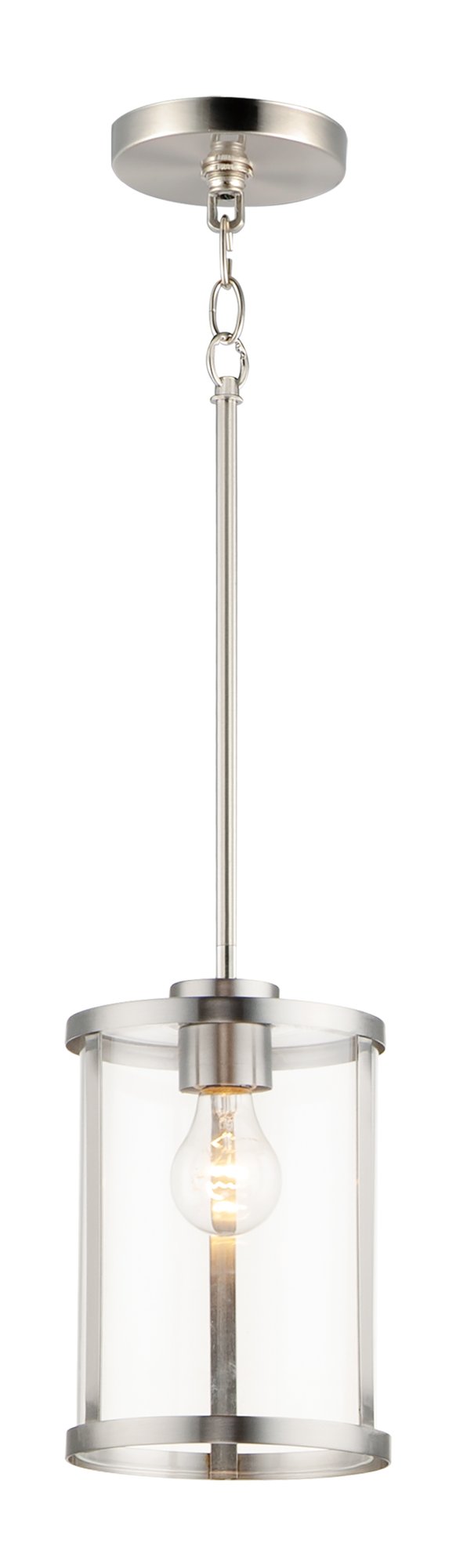 Sentinel 1 Light Mini Pendant in Satin Nickel