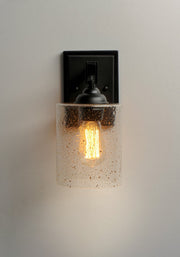 Stonehenge 1 Light Wall Sconce in Bronze