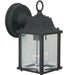 Coach Lights 1-Light Wall Lantern in Textured Matte Black - Incan.(not included)