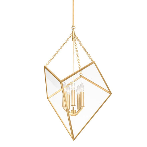 Brookfield 5-Light Chandelier in Vintage Gold Leaf