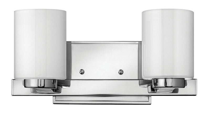 Miley 2-Light Bath Vanity Light in Chrome