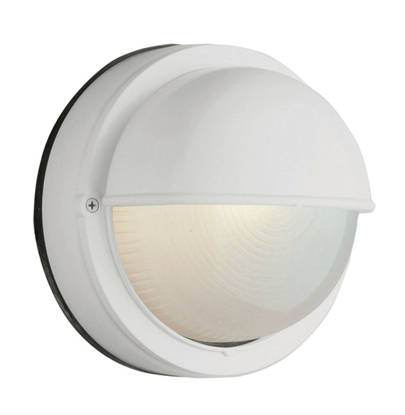 Mesa II 1-Light 8" Bulkhead Light in White