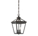 Ellijay 3-Light Outdoor Hanging Lantern - Lamps Expo