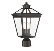 Ellijay 3-Light Outdoor Post Light in English Bronze