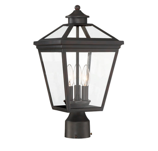Ellijay 3-Light Outdoor Post Lantern - Lamps Expo