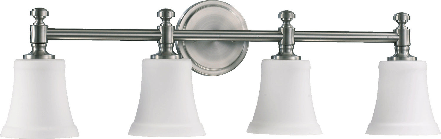Rossington Traditional Vanity in Satin Nickel