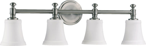 Rossington Traditional Vanity in Satin Nickel