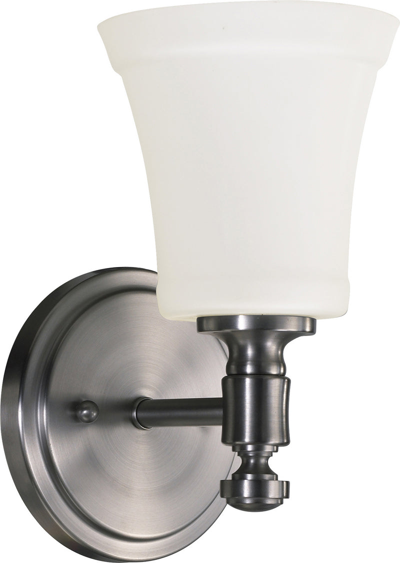 Rossington Transitional Wall Mount in Satin Nickel