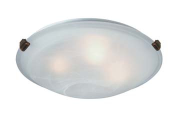 Clip Flush 4-Light Flush Mount in Brunito