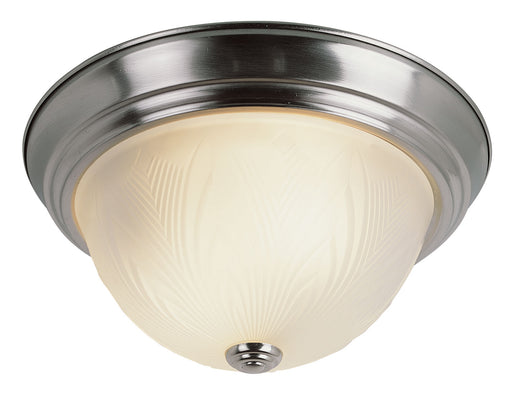 Del Mar 2-Light Flushmount in Brushed Nickel