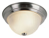 Del Mar 2-Light Flushmount in Brushed Nickel
