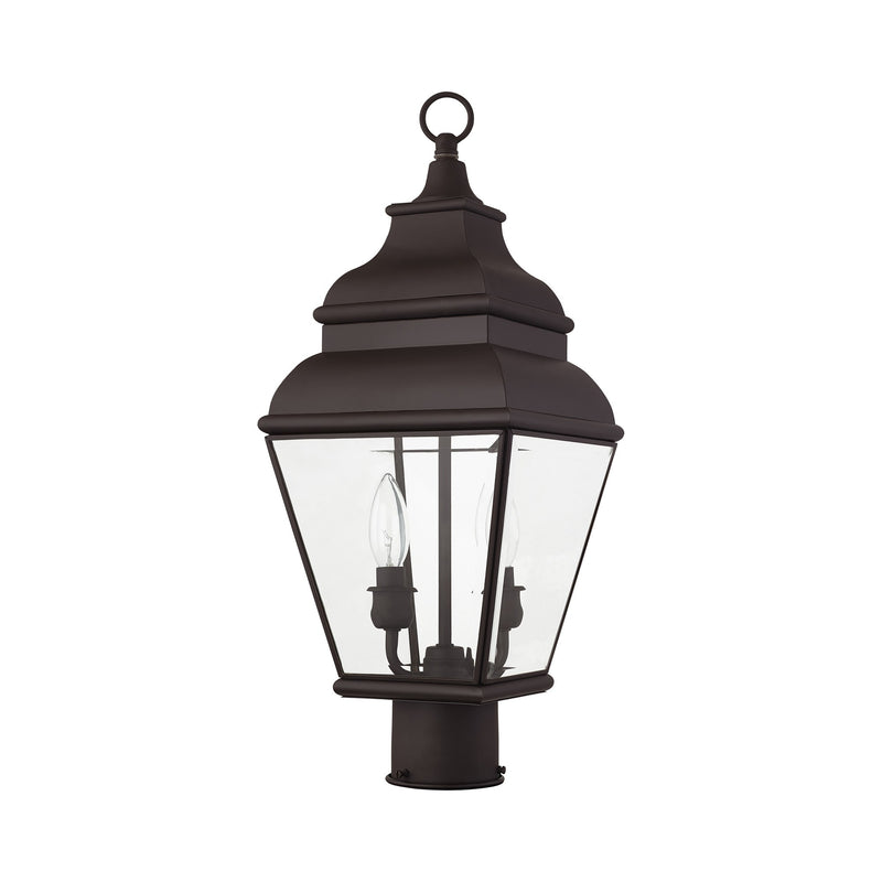 Exeter 2-Light Outdoor Post Light in Bronze