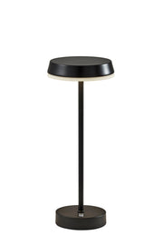 Tommy LED Cordless Table Lamp in Black