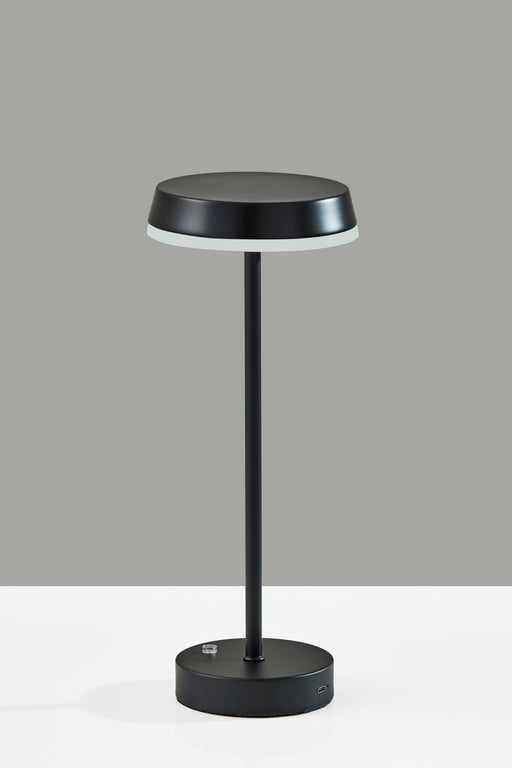 Tommy LED Cordless Table Lamp in Black