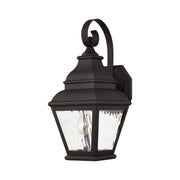 Exeter Small Outdoor Wall Lantern in Bronze