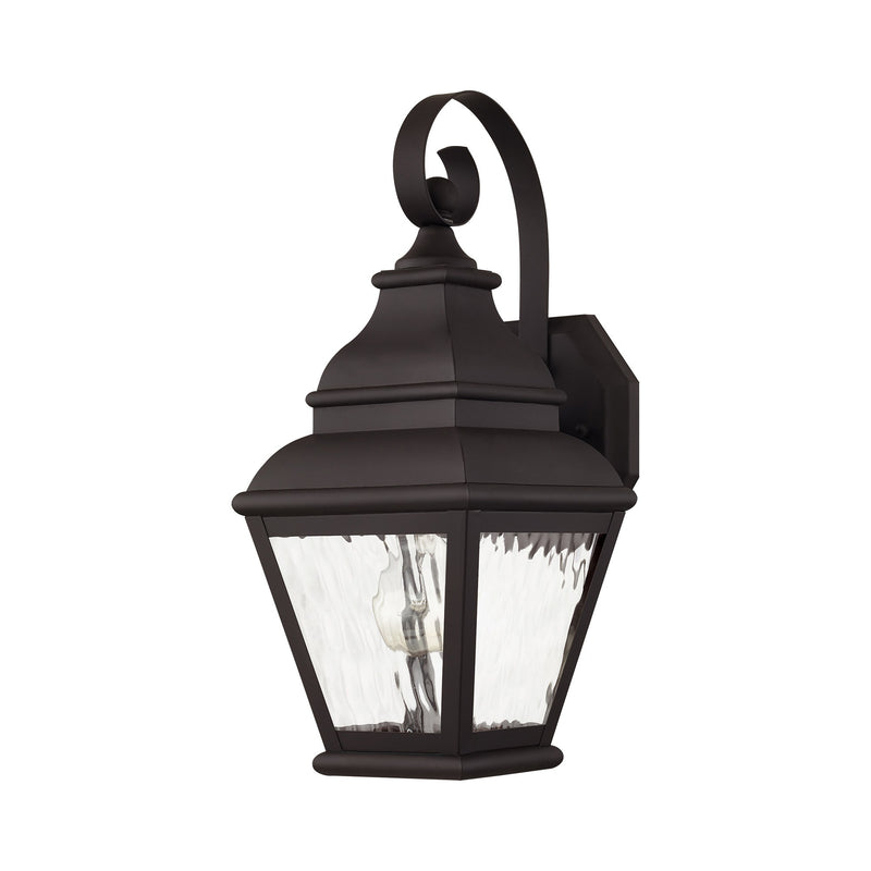 Exeter Small Outdoor Wall Lantern in Bronze