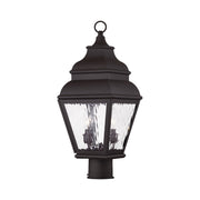 Exeter 2-Light Outdoor Post Light in Bronze