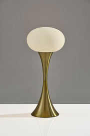 Otis Table Lamp in Antique Brass