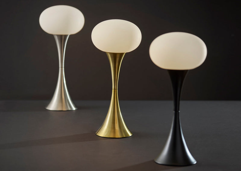 Otis Table Lamp in Antique Brass