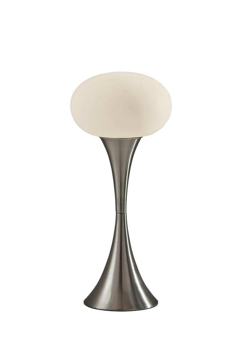 Otis Table Lamp in Brushed Steel
