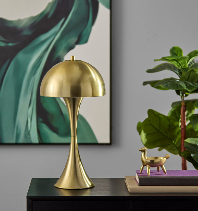 Lennon Table Lamp in Antique Brass