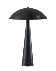 Vortex 2-Light Table Lamp in Black