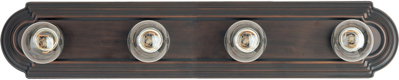 7124OI - Essentials 4-Light Bath Vanity in Oil Rubbed Bronze by Maxim Lighting