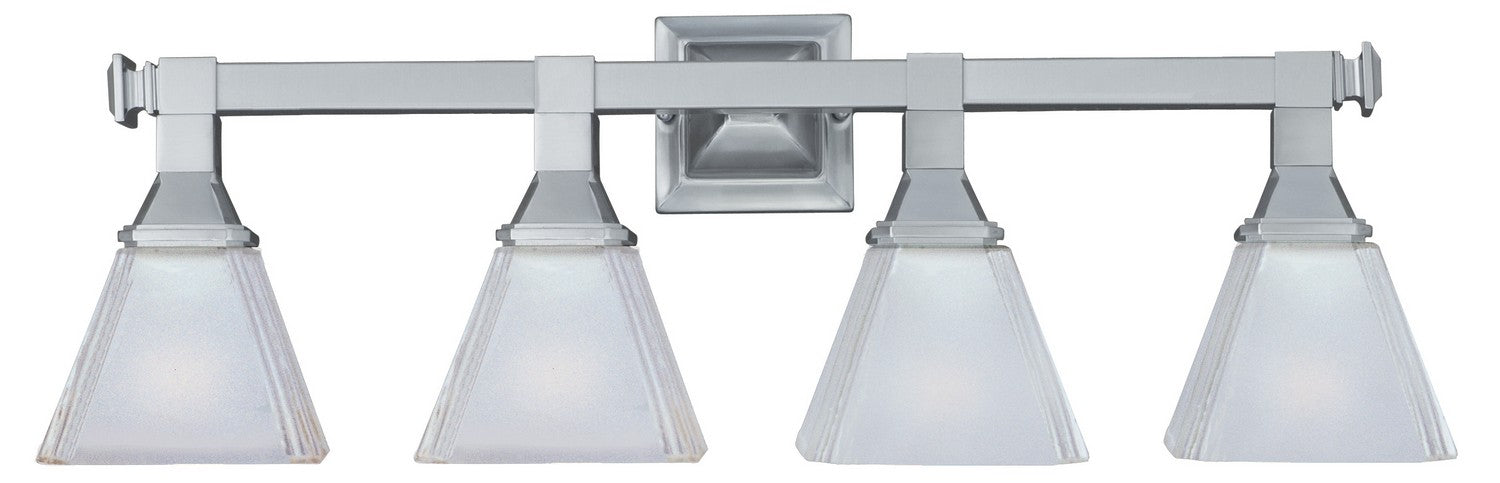 Brentwood 4-Light Bath Sconce in Satin Nickel - Lamps Expo