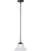 92090FTOI - Aurora 1-Light Mini Pendant in Oil Rubbed Bronze by Maxim Lighting