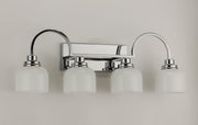 Swale 4 Light Bath Vanity in Polished Chrome