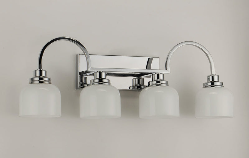 Swale 4 Light Bath Vanity in Polished Chrome